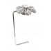 Bag Hanger - Rhinestone Flower - Clear - BH-GB1290CL